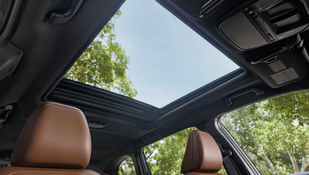 2026 Forester large retractable sunroof.